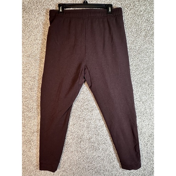 All in Motion Active Soft Gym Pants Size M Maroon Stretch Drawstring Athleisure - Picture 3 of 5